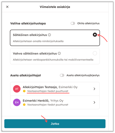 Allekirjoitus kohtaamistilanteessa (1)